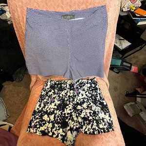2 Pairs x Margaret M Slimming Pull-On Shorts (Size Medium)